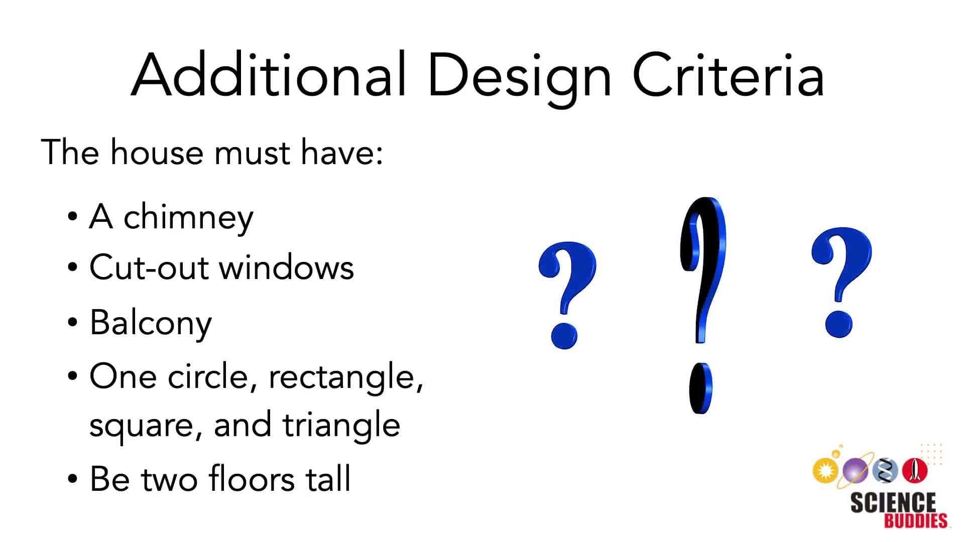 Gingerbread House STEM Challenge