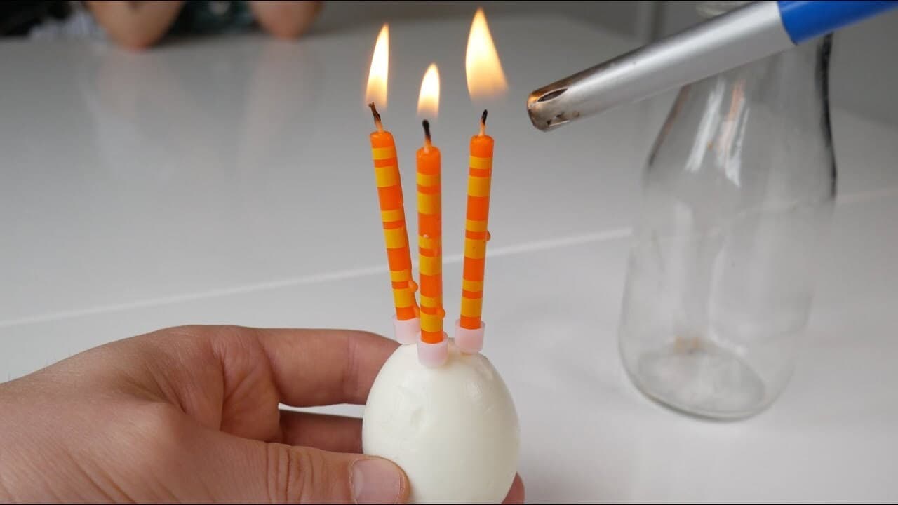 Science Experiment: Egg in a Bottle