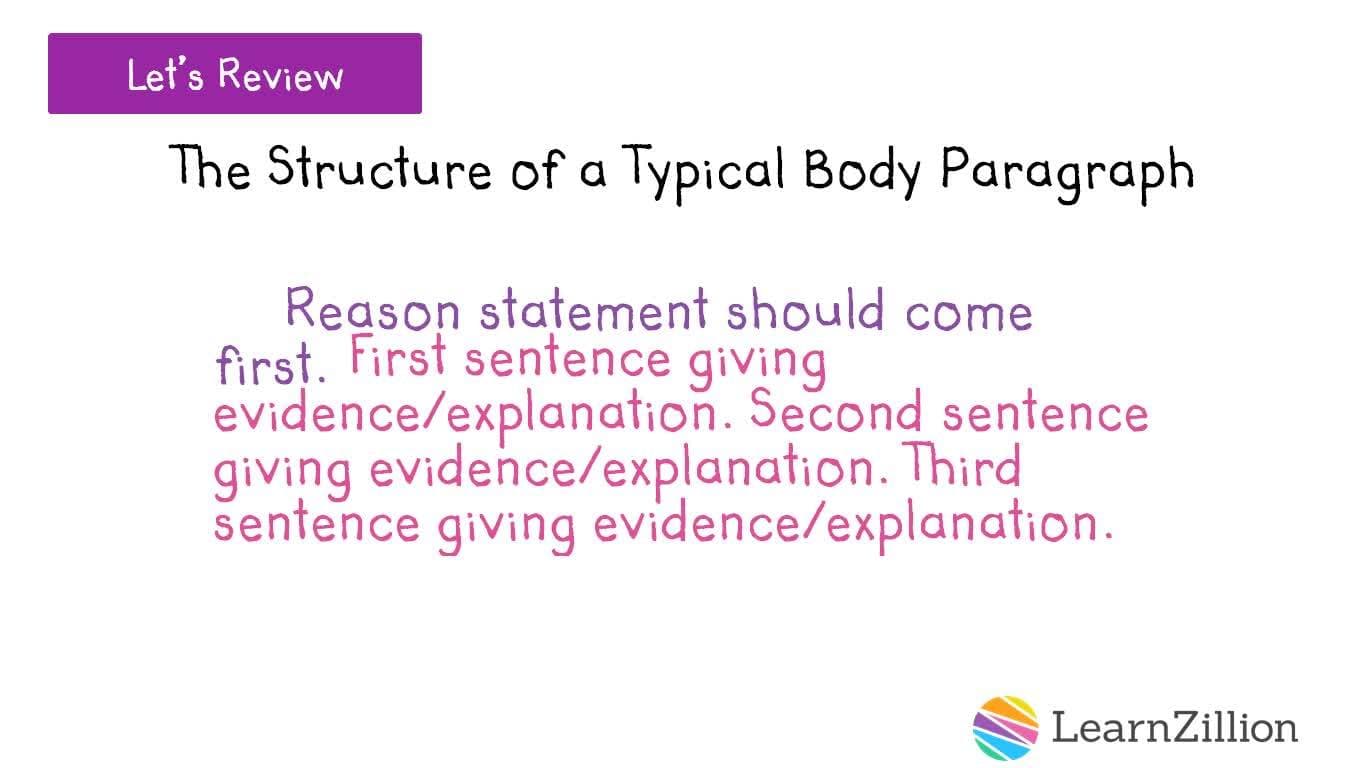 Crafting Reason Statements and Providing Evidence in Argumentative Writing