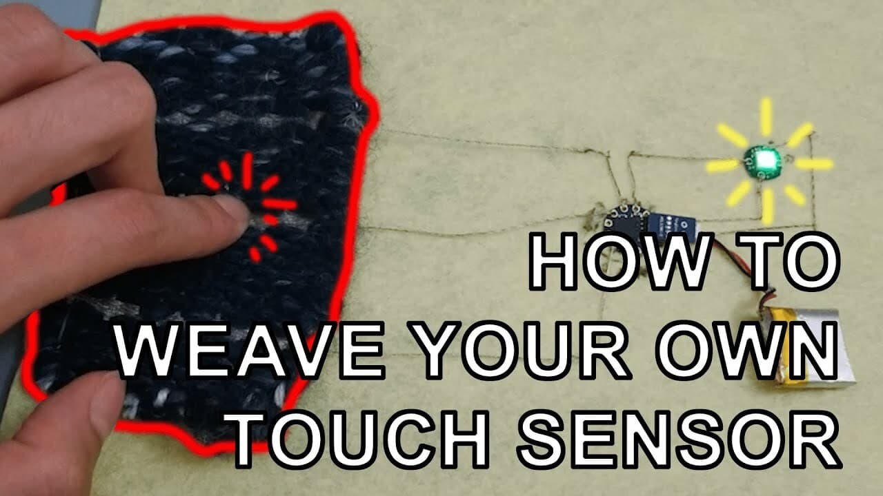 Make a Woven Capacitive Touch Sensor