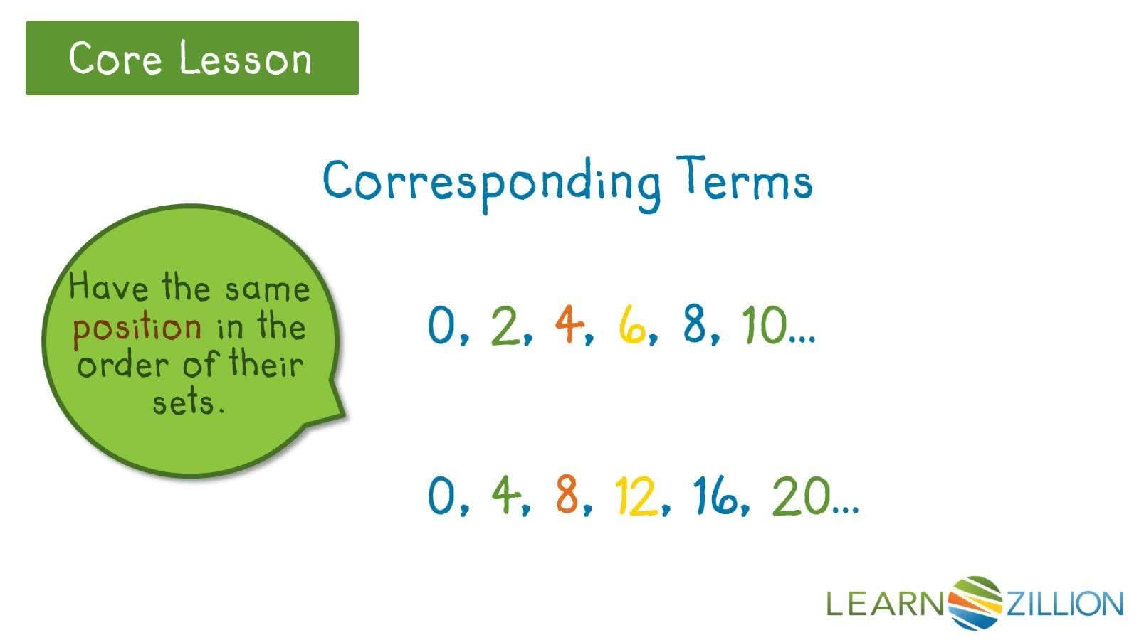 Identifying the Relationship Between Two Numerical Patterns