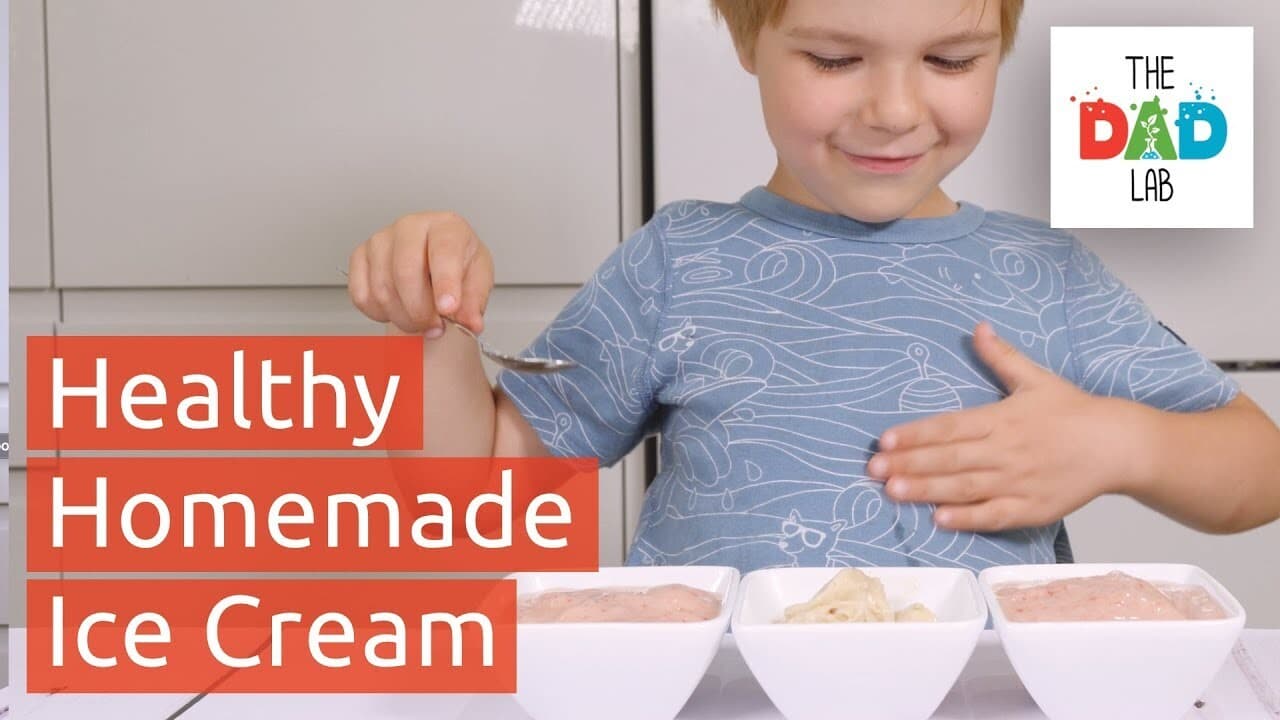 How to Make Healthy Ice Cream With Kids