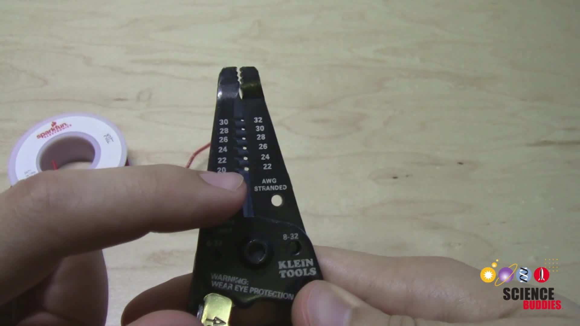 Wire Stripping Tutorial:  How to Strip Insulation Off Hookup Wire