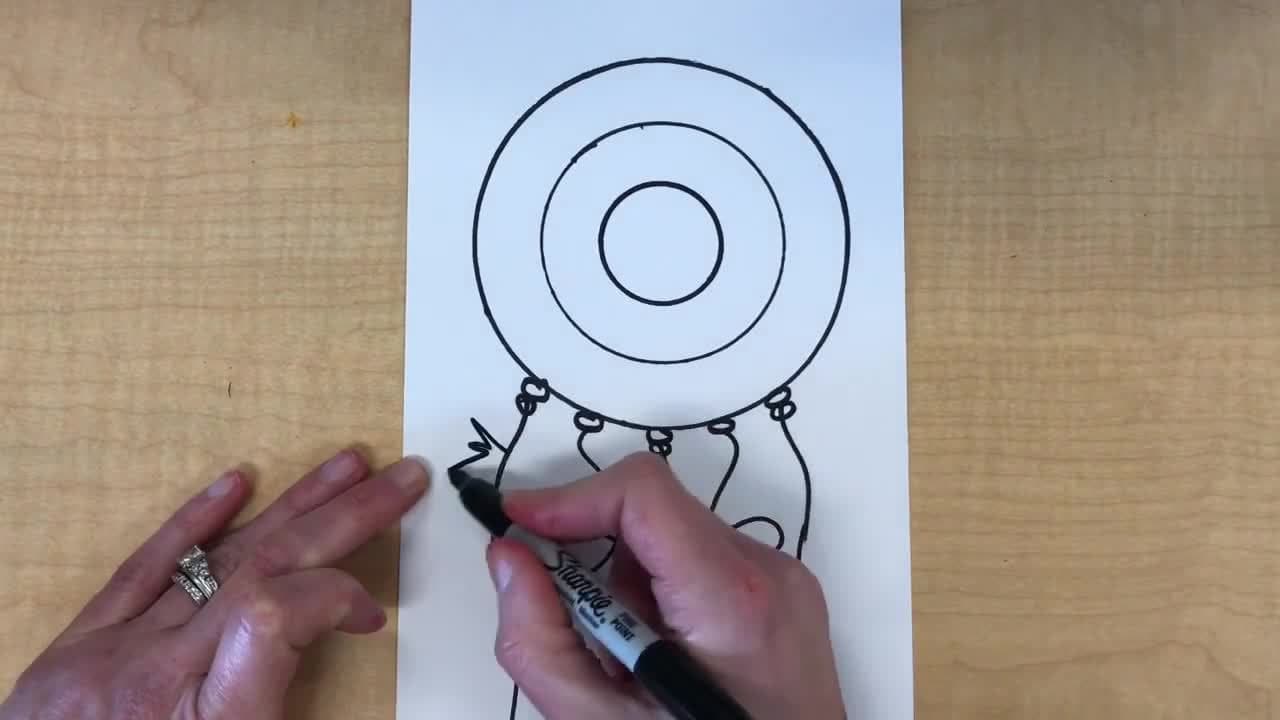 How to Sgraffito with Oil Pastels to Create Texture or Decoration