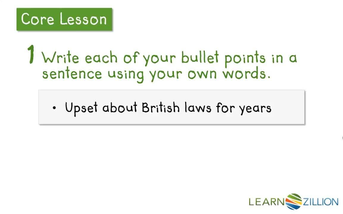 Writing Detailed Sentences with Supporting Evidence