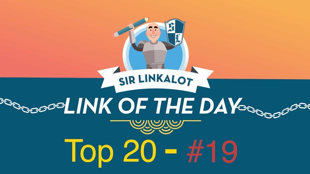 Link of the Day #19 - Sir Linkalot (#Spelling, #Revision, #Homeschooling)