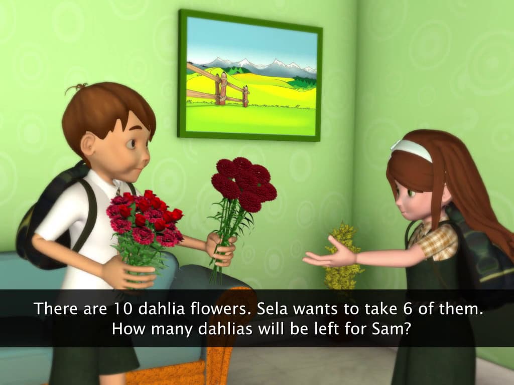 Subtracting 1-Digit Numbers from 2-Digit Numbers