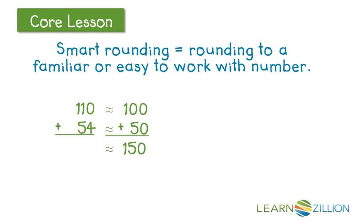 Estimating Addition and Subtraction of Decimals Using Smart Rounding