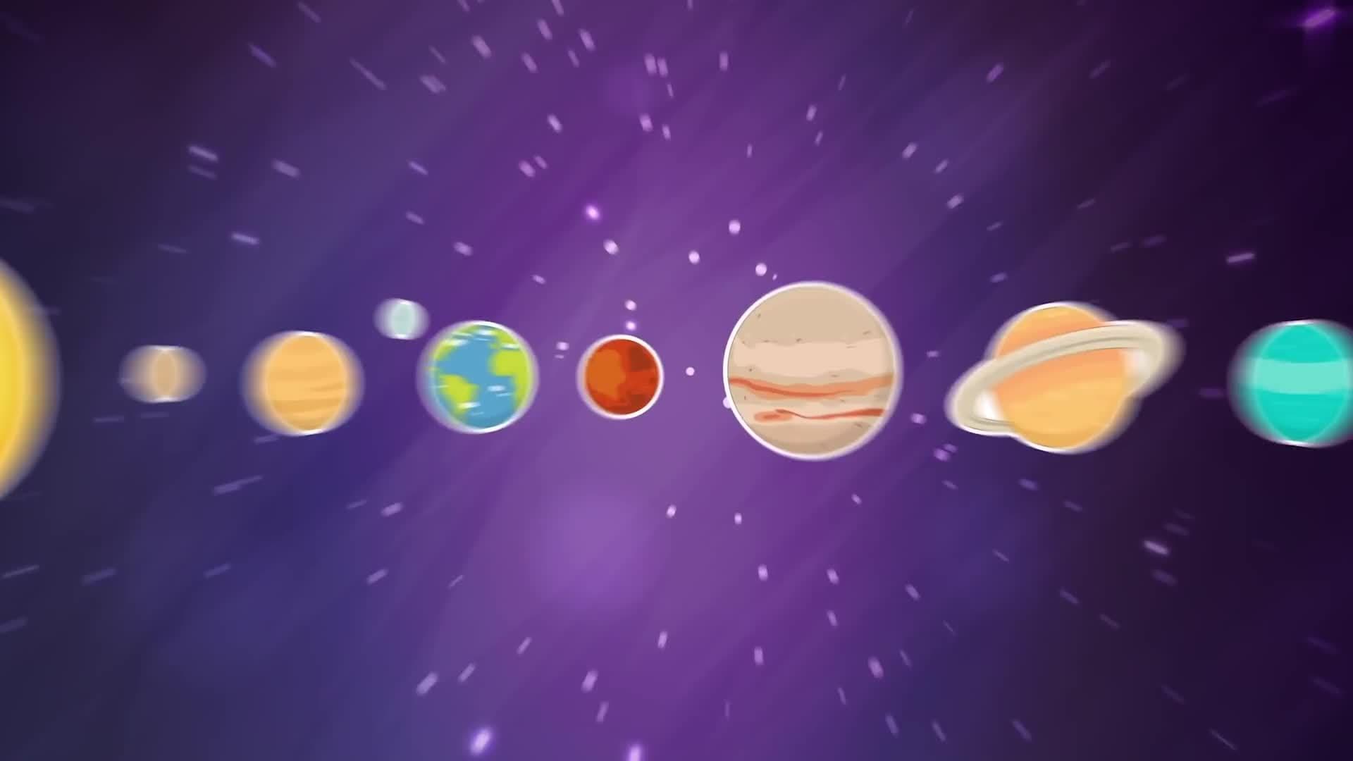 Learn Planet Names in English for Kids - تعلم اسماء الكواكب باللغة الإنجليزية للأطفال