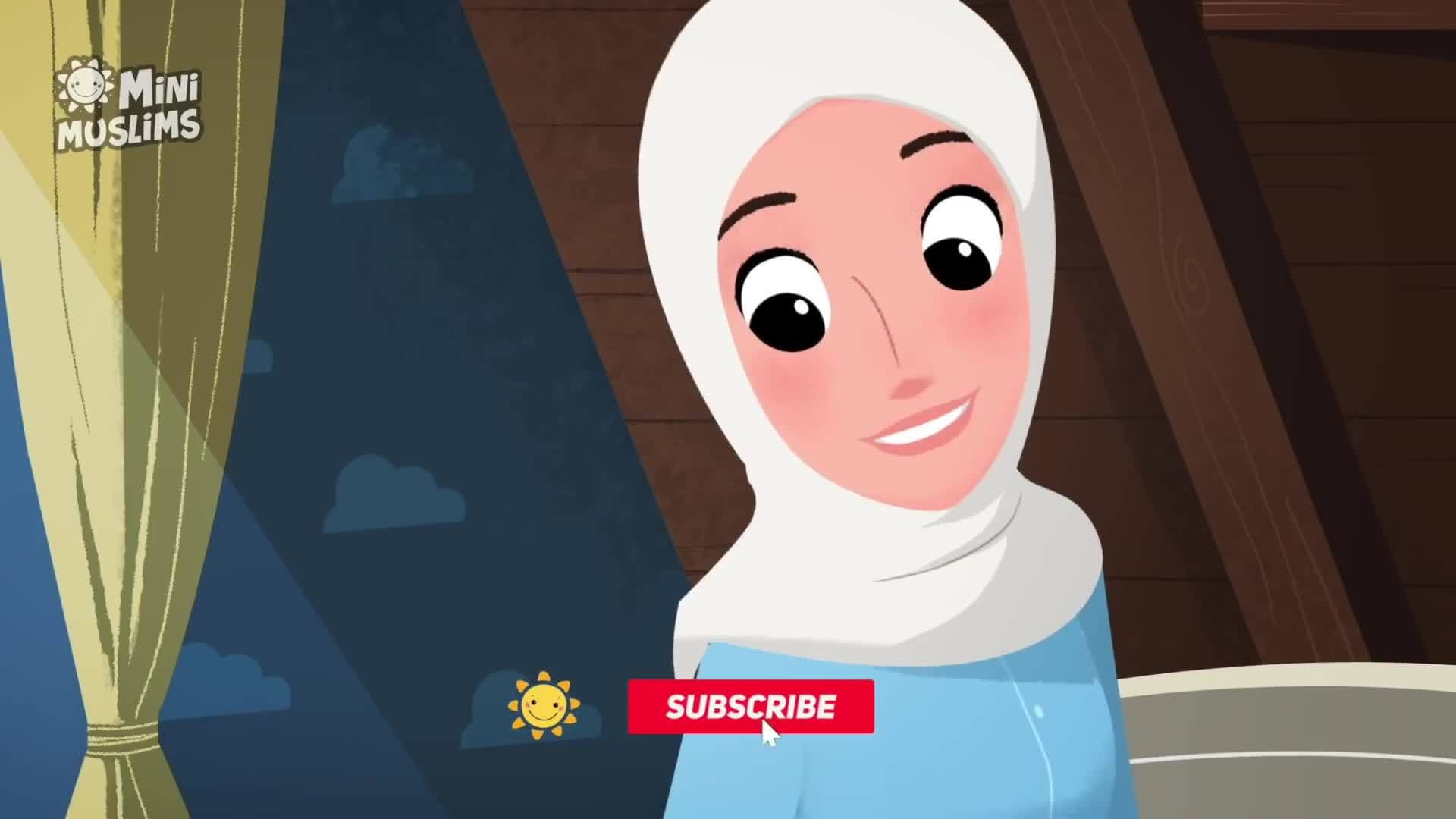 Muslim Lullaby For Kids | Allah Loves You Too 💜 MiniMuslims