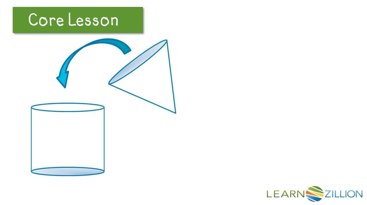 Finding the Volume of a Cone Using Comparisons to Cylinders