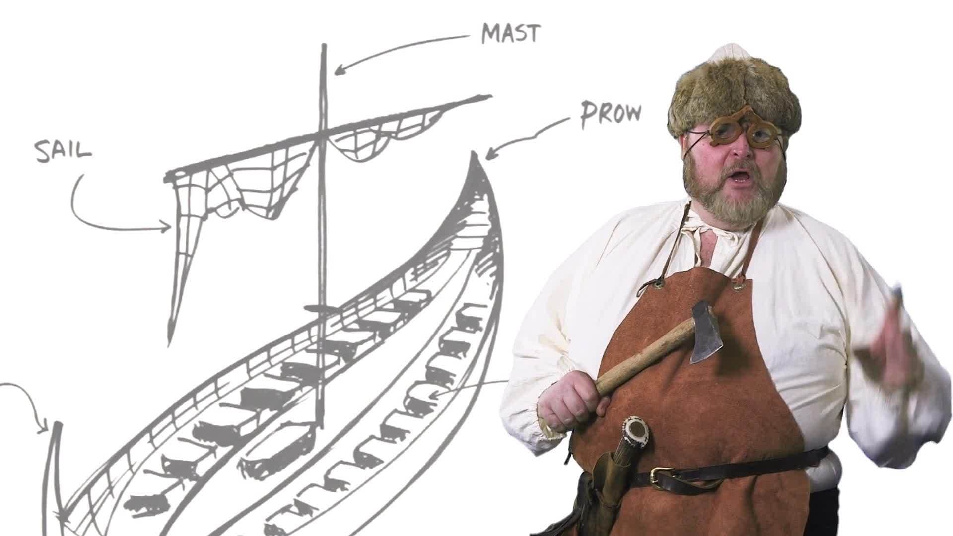 Viking shipbuilding - part 1