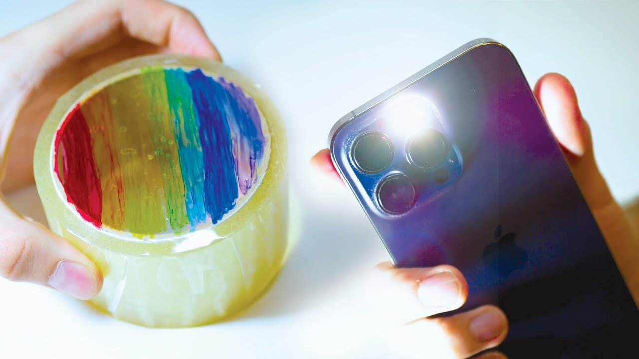 DIY Craft: Light Art with Everyday Items