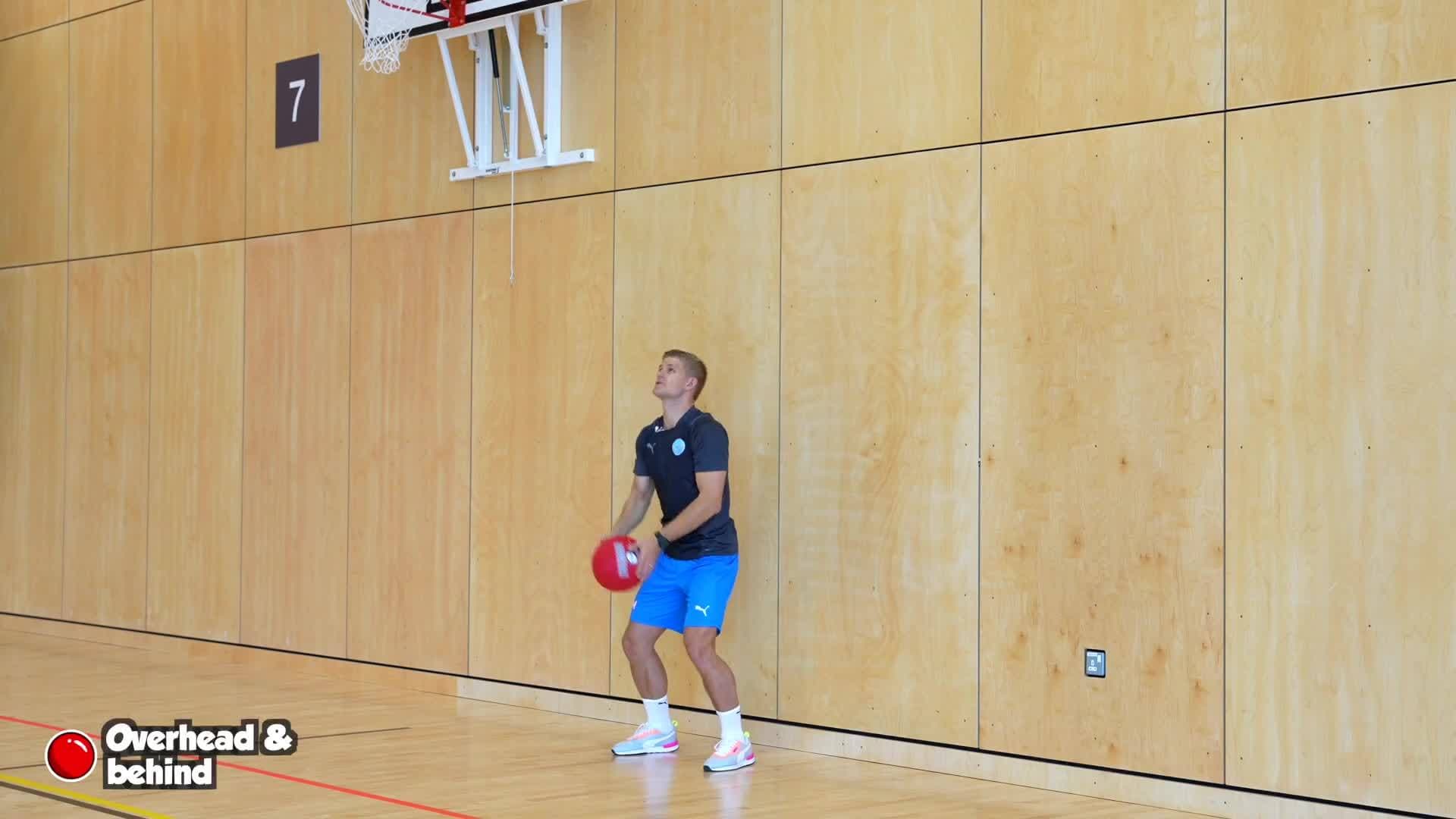 Throwing & Catching - Overhead & behind