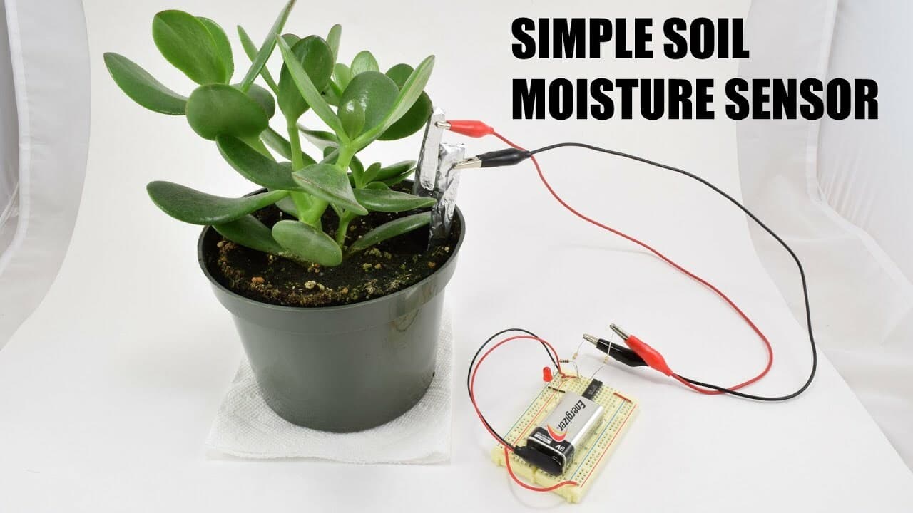 SImple Soil Moisture Sensor Circuit