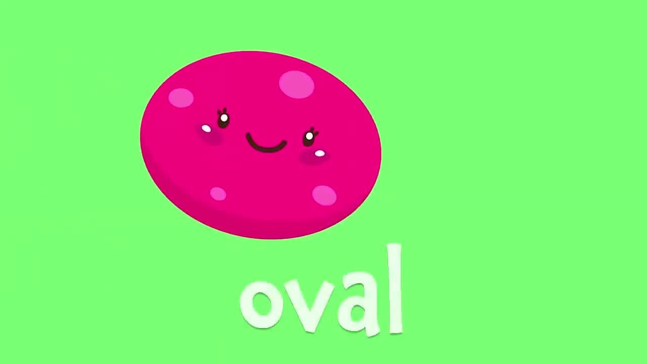 Shapes! Learning Names of Shapes for Children