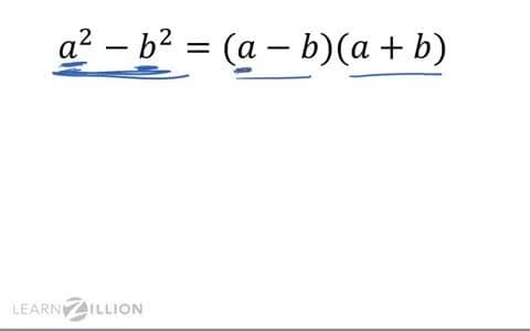 Factoring Quadratics by Difference of Squares