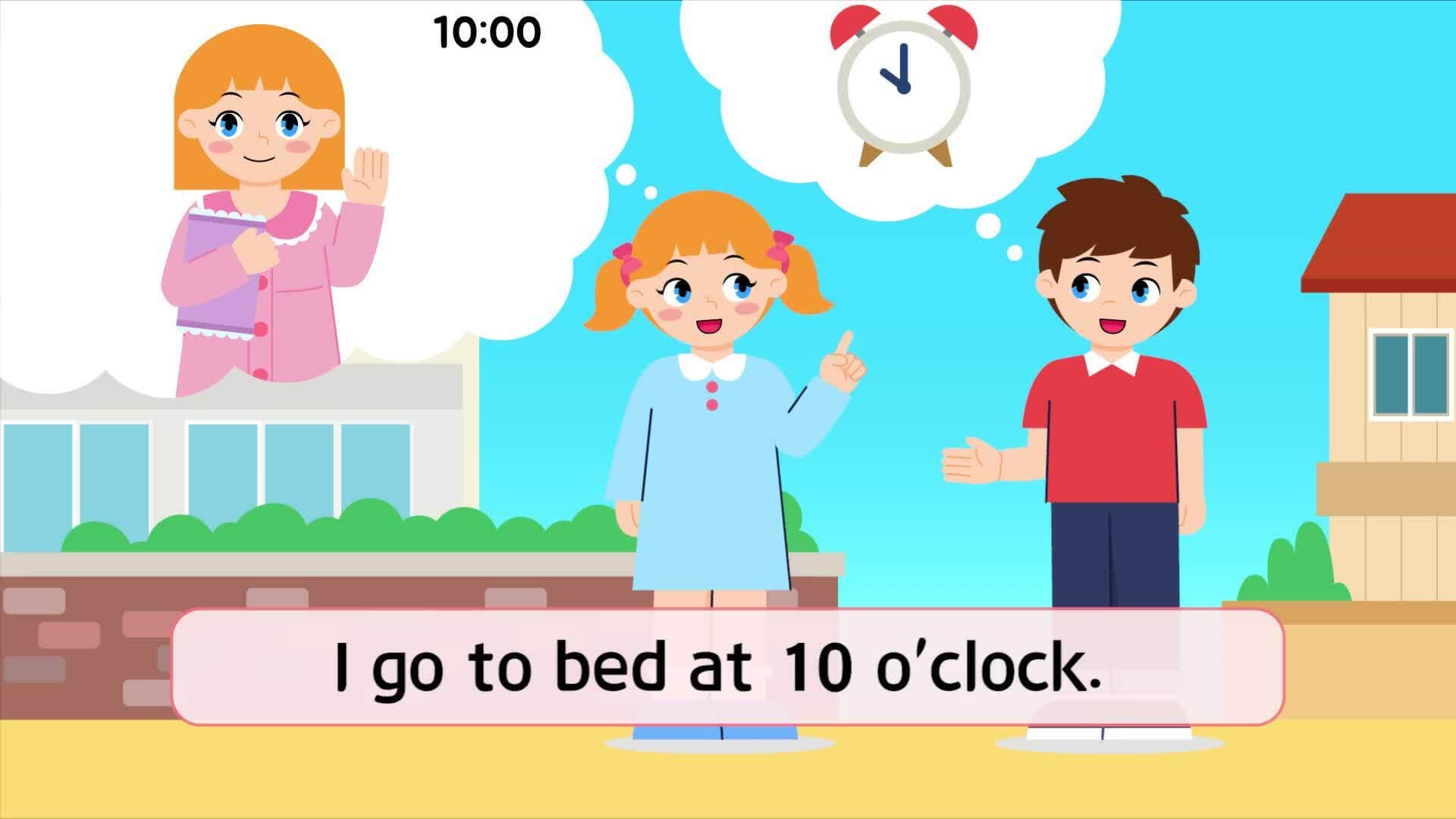 16. When do you go to school?