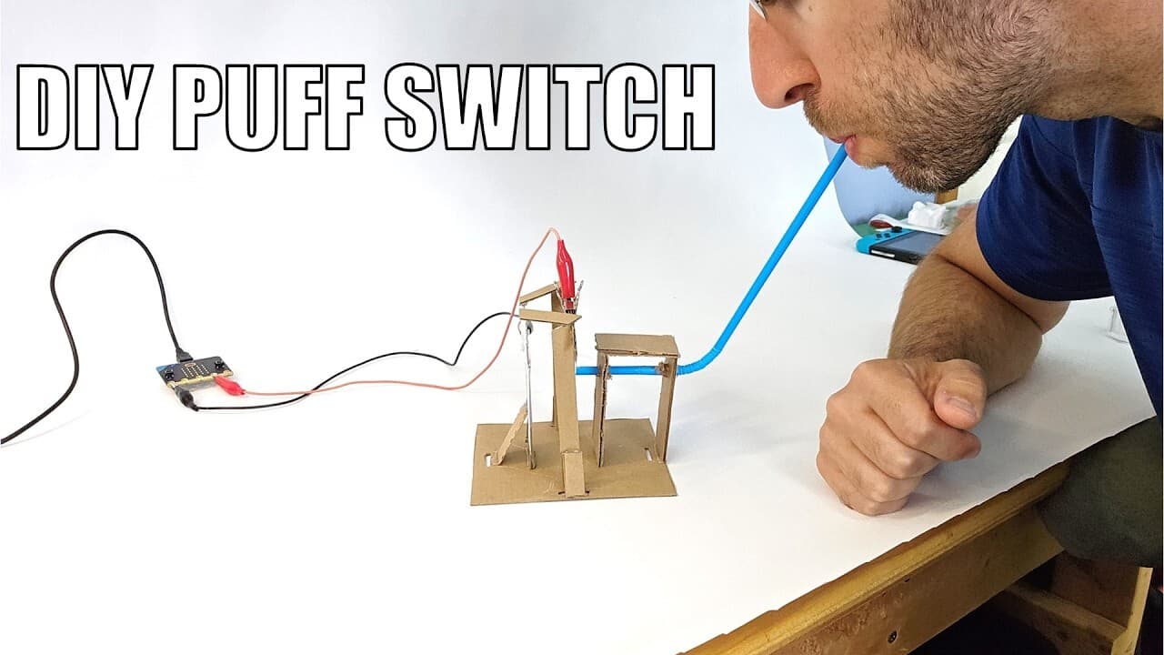 Make a Simple Puff Switch | Micro:bit