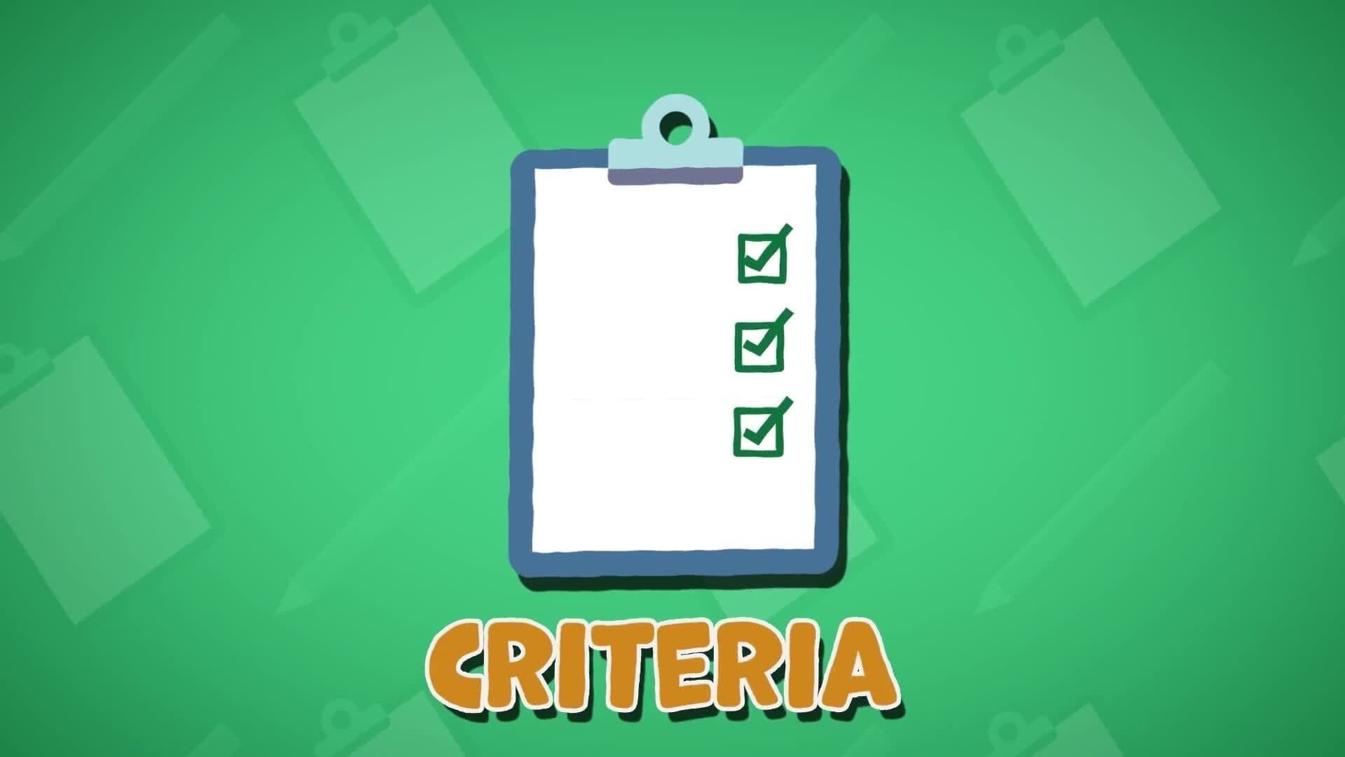 I WONDER - What Are Criteria?