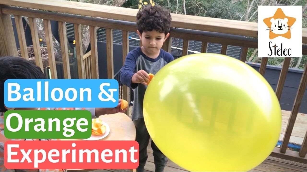 How to Pop Balloons With an Orange Peel