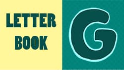 Introduction to letter G  