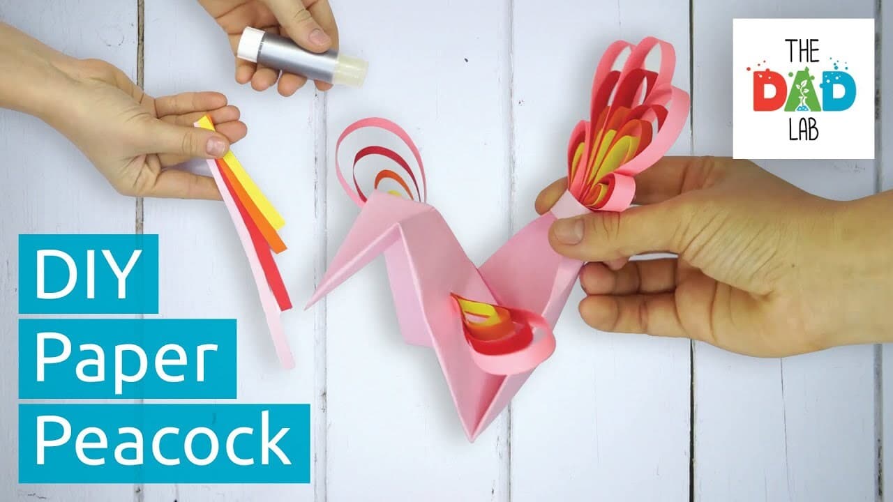 How to Make Paper Peacock