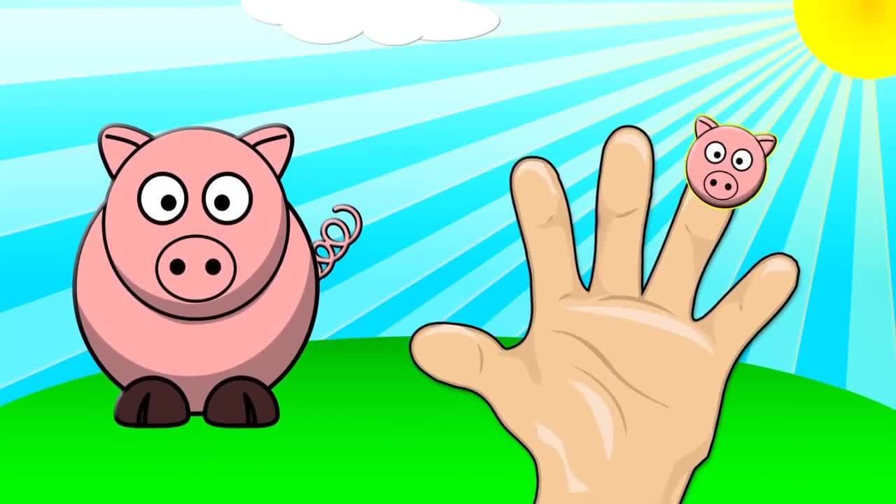 Finger Family Farm Animal Song
