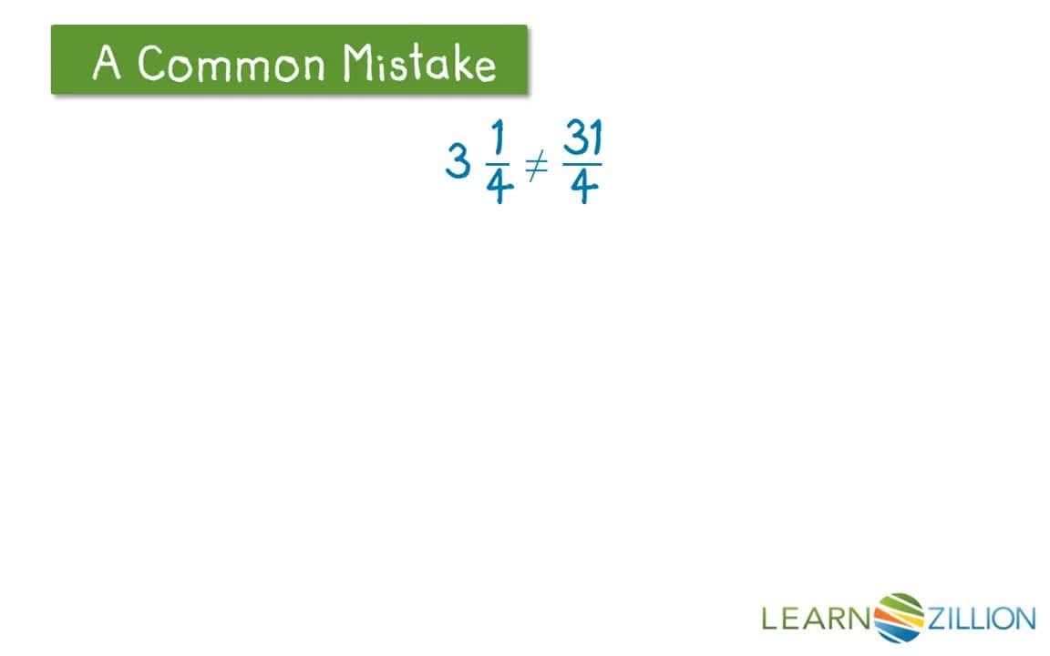 Adding Mixed Numbers with Like Denominators Using Equivalent Fractions