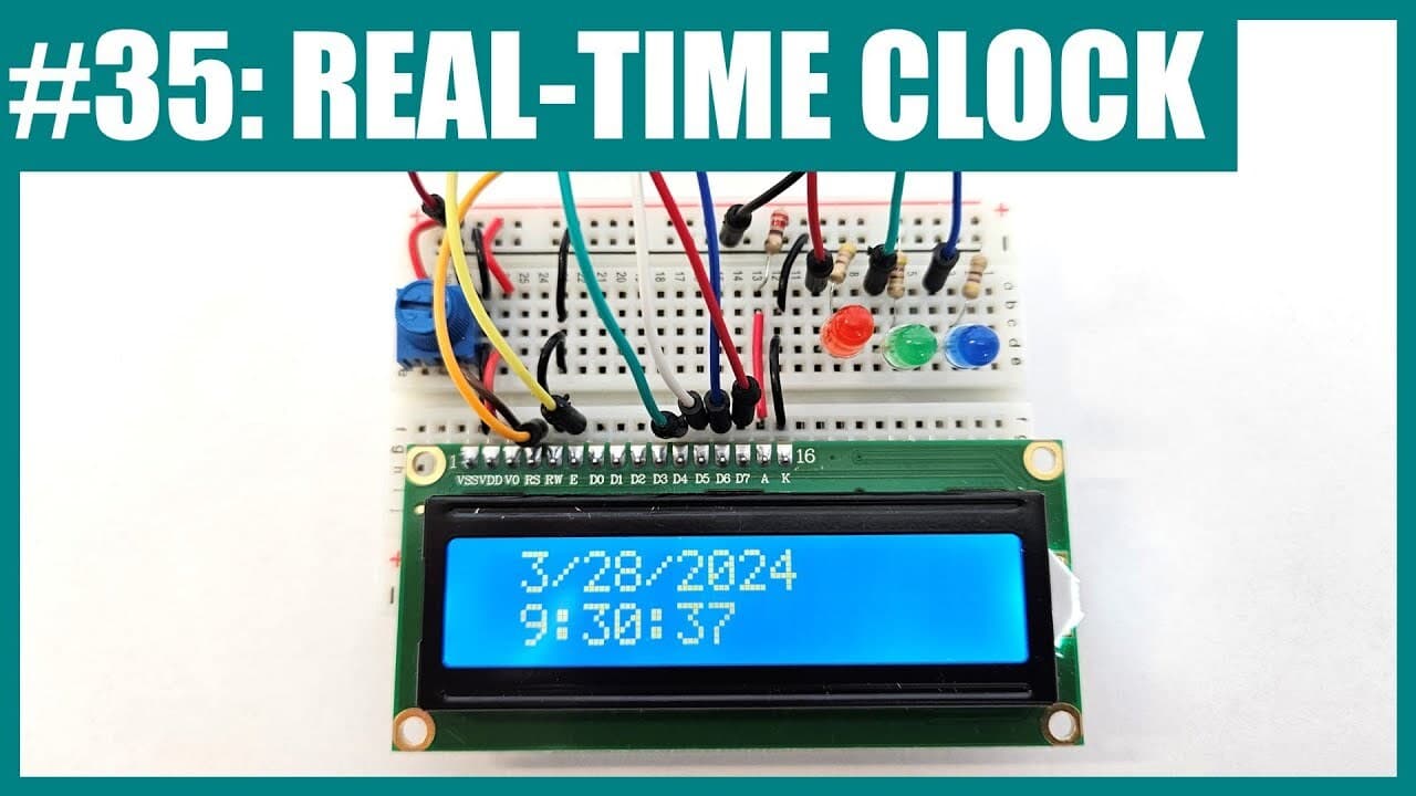 Real-Time Clock (RTC) on Arduino UNO R4 Minima