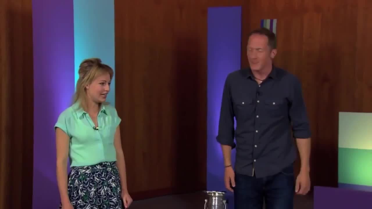 Ollie from Beat Goes On teaches a 2nd Body Percussion routine on CBeebies Lets Go Club 