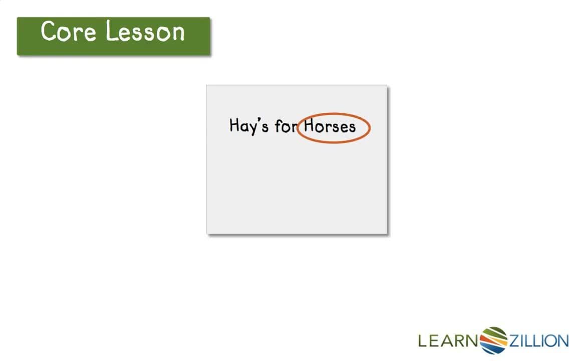 Reading Words with the 'or' Syllable: Highlighting and Remembering