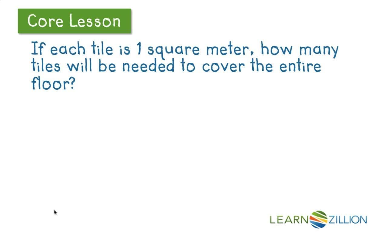 Finding Area in Real World Situations