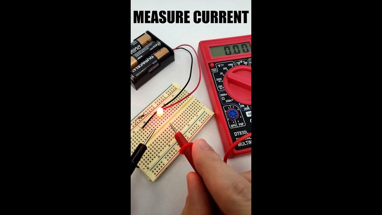 How to Measure Current with a Multimeter