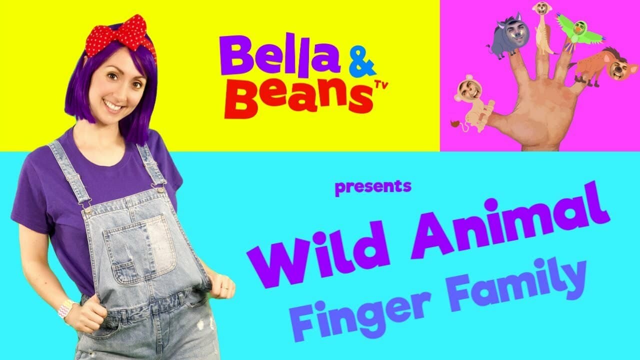 Wild Animals Finger Family Song