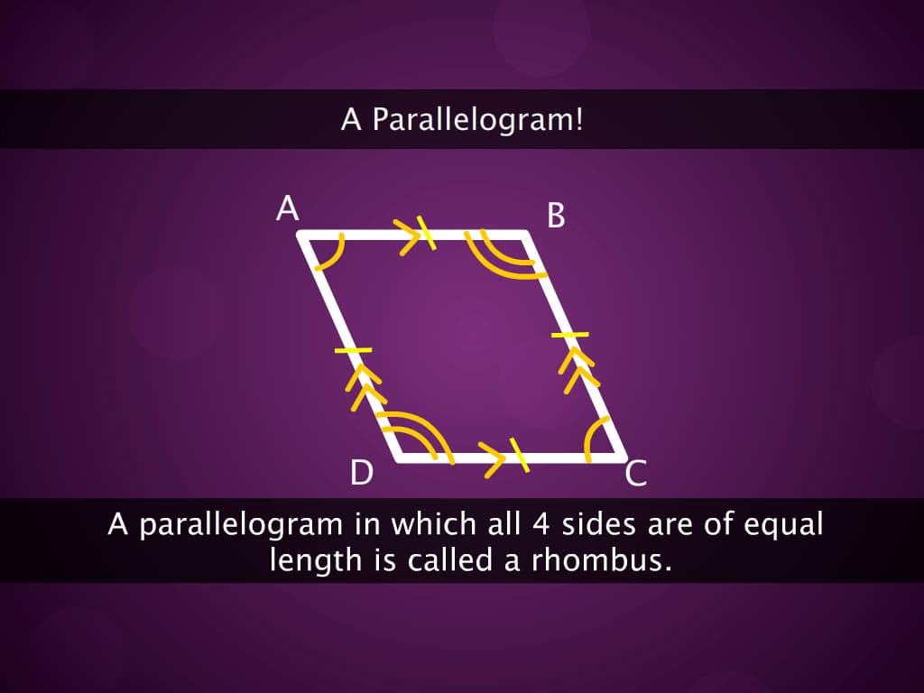 Quadrilaterals and other polygons