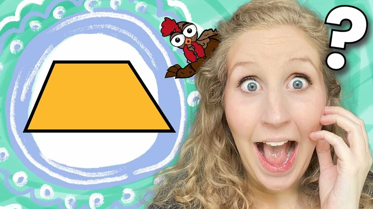 What is a trapezoid? | Quadrilaterals for Kids