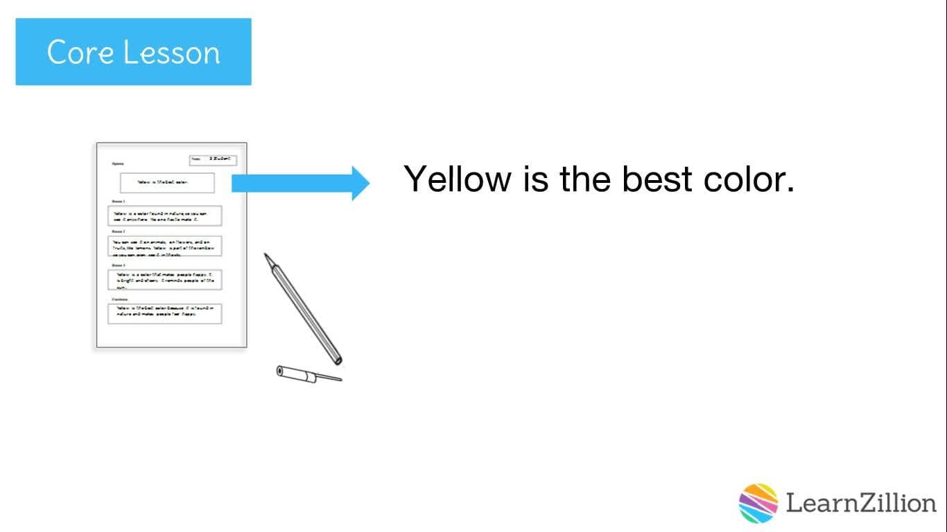 Adding Purpose to Your Opinion Writing
