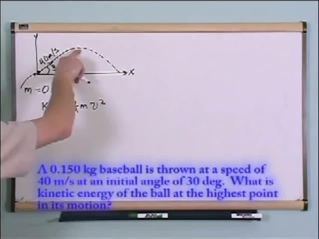 Kinetic Energy And The Work - Energy Theorem: Solving a problem