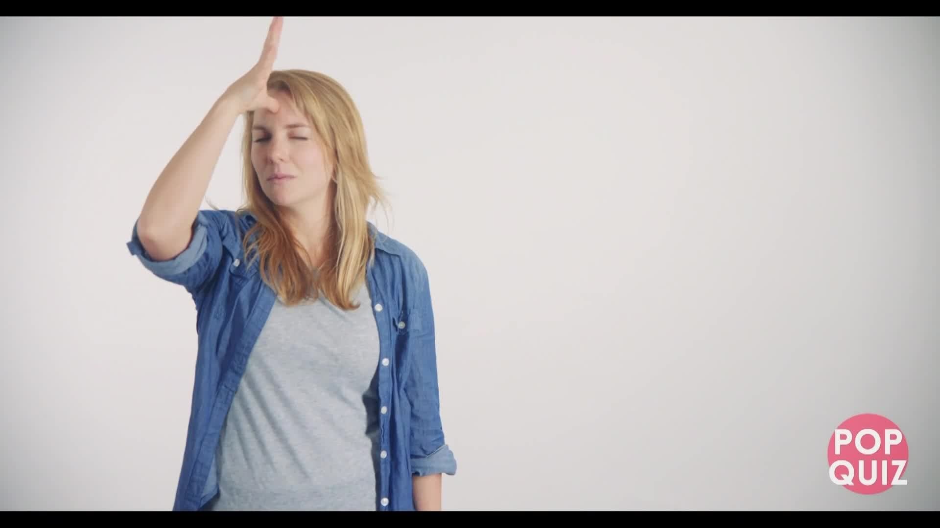 ASL - Family pop quiz