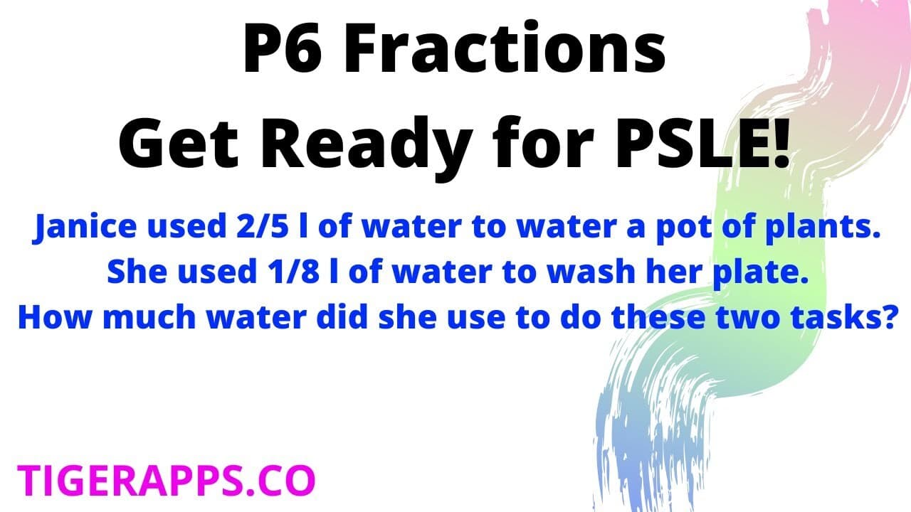 Mastering Fractions (PSLE)