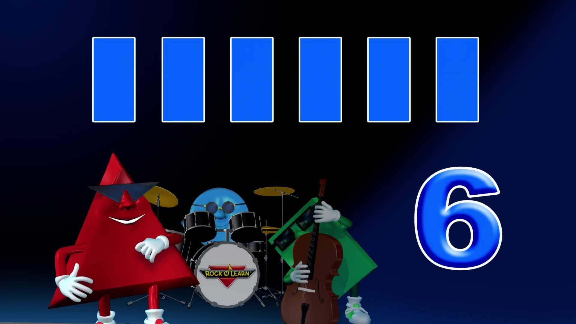 Colors, Shapes & Counting - How Many Shapes