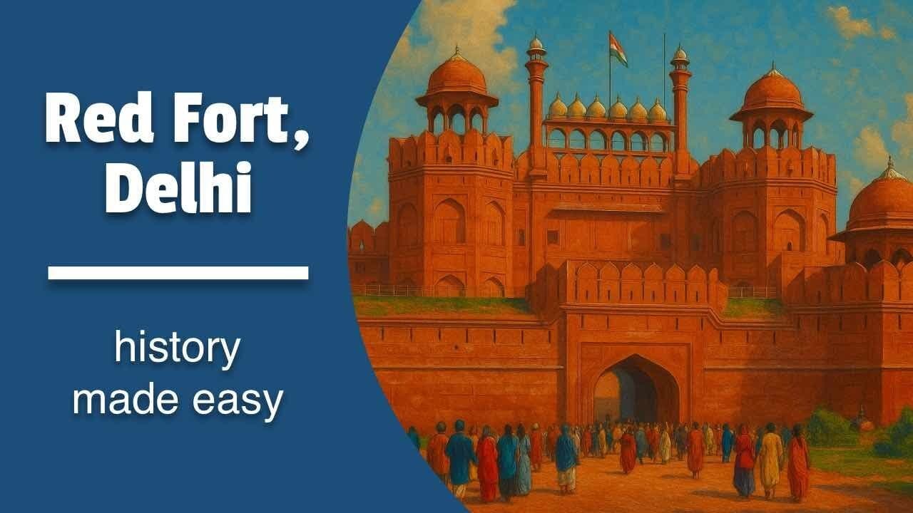 History of the Red Fort in Delhi | Lal Qila