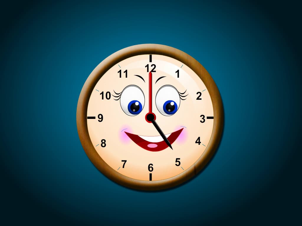 Reading Time to Half-Past an Hour