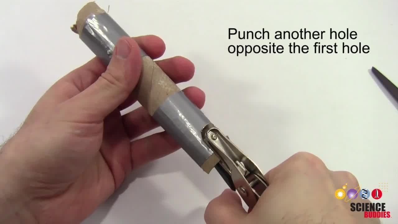 Make a Cotton Ball Launcher