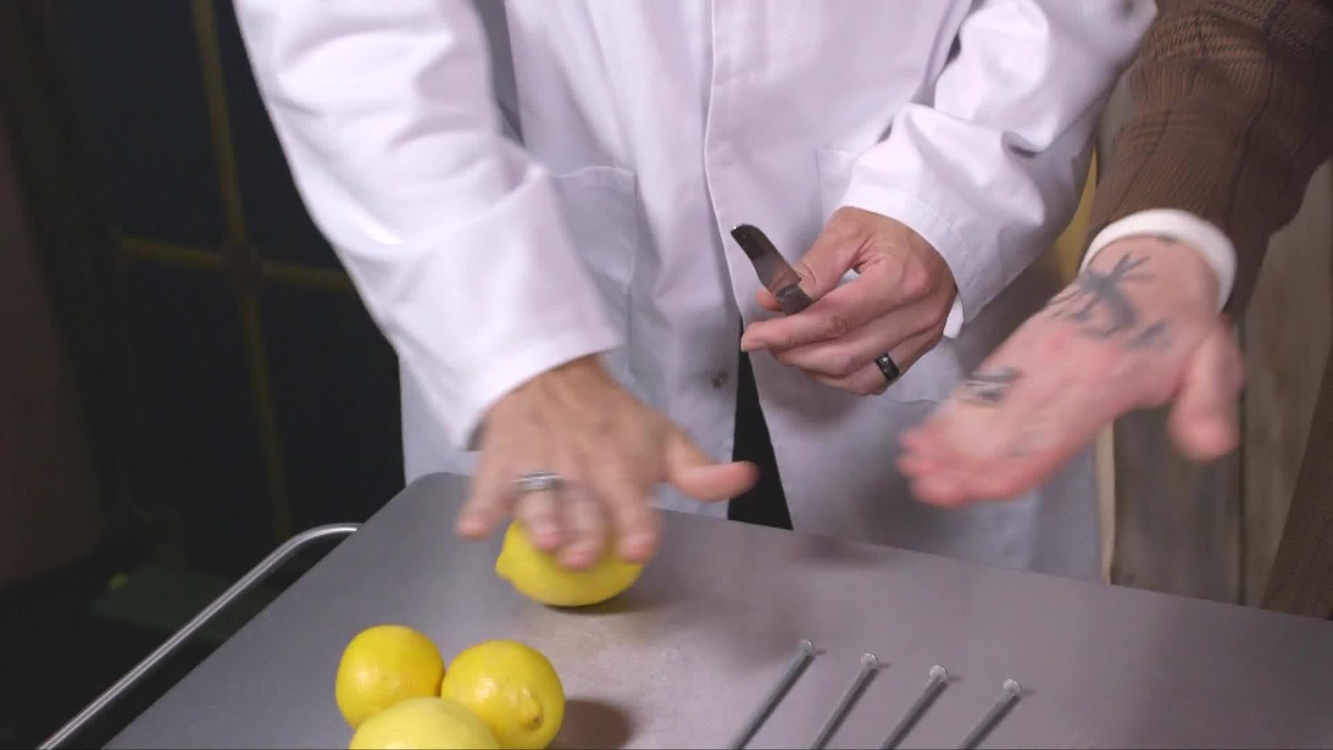 Orbax and Pepper: Lemon LED Experiment