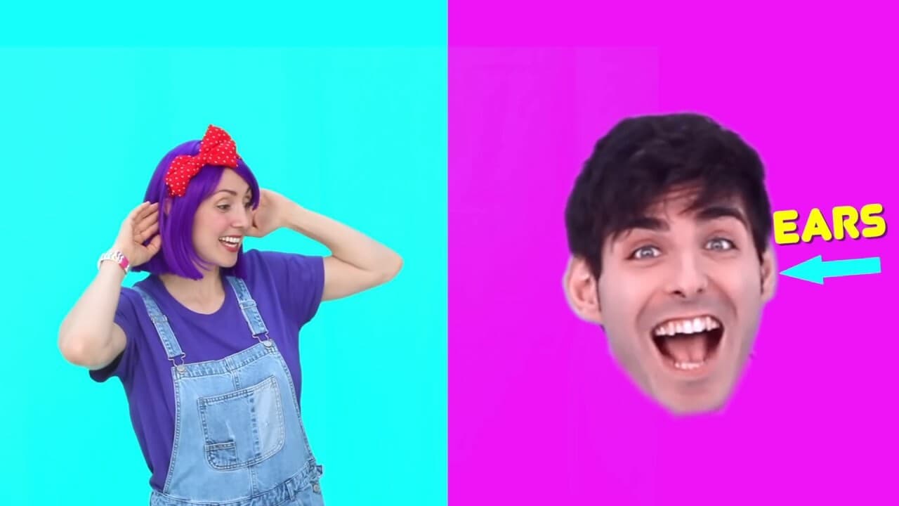 Heads Shoulders Knees And Toes Sing Along Song - Bella & Beans TV