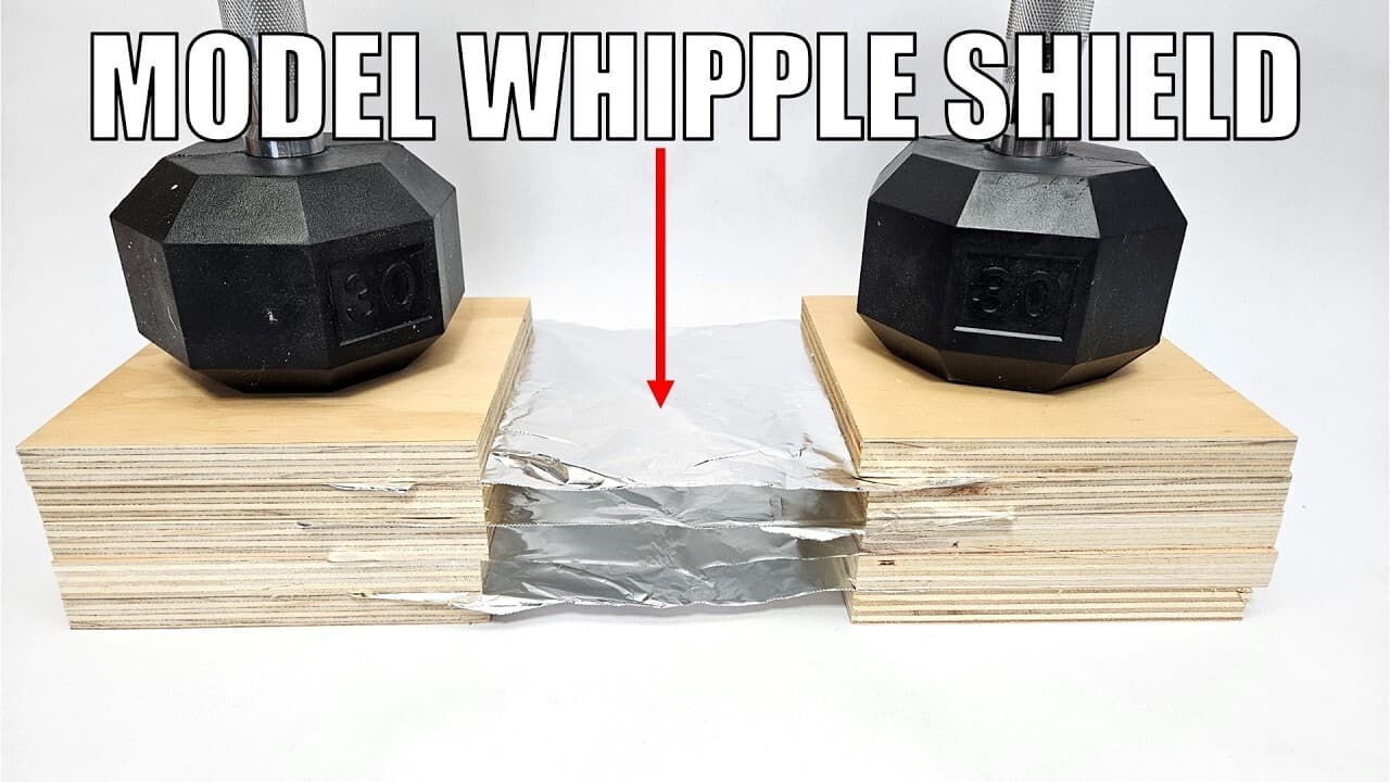 Protect Spacecraft from Space Debris: Make a Model Whipple Shield