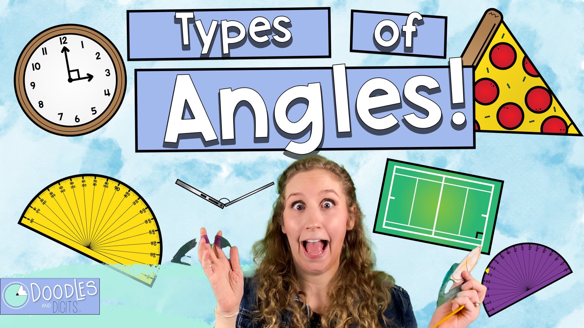 Right, Obtuse, and Acute Angles | Educational Kids Videos