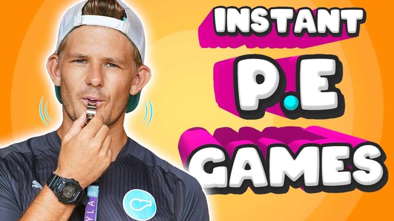 Instant warm up games for PE - 5 easy to setup PE games for the whole class